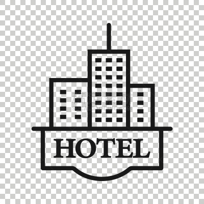 酒店,住宅房间,标志,小旅馆,绘画插图,建筑外部,计算机图标,商务,矢量