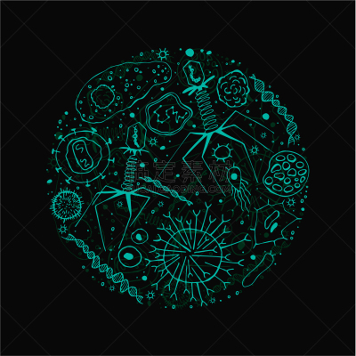 图像,背景聚焦,图表设计师,变形虫,式样,不卫生的,混沌,科学,重复