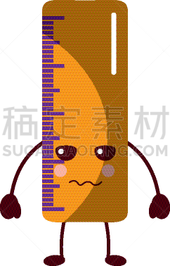 图像,可爱,图标,学校用品,中老年男人,可爱的,厘米,概念,性格,悲哀