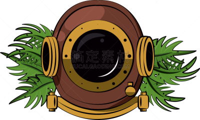 古董,潜水头盔,水下,金属,铜,青铜,古老的,过时的,压力,复古