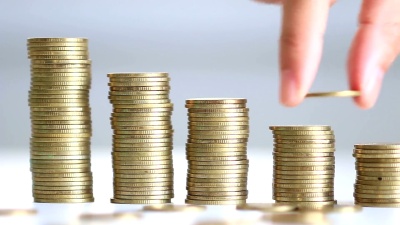 手放金币