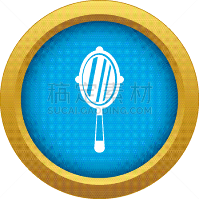 分离着色,手镜,图标,魅力,闪亮的,纤维光学,图像,速成食品,小的,显现