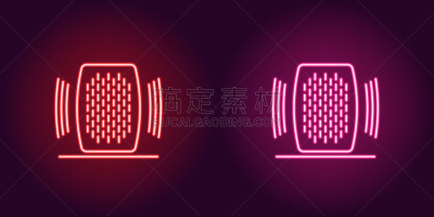 标志,助手,扬声器,霓虹灯,住房,电子邮件,技术,网络空间,交流,发光