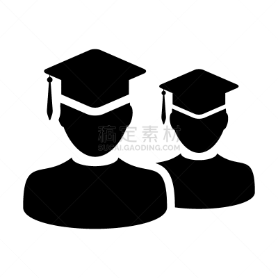 符号,矢量,人群,一个人,文凭,计算机图标,未成年学生,大学,头像,教育
