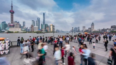 上海城市景观  timelapse，2016