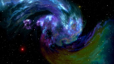 飞入星云动画