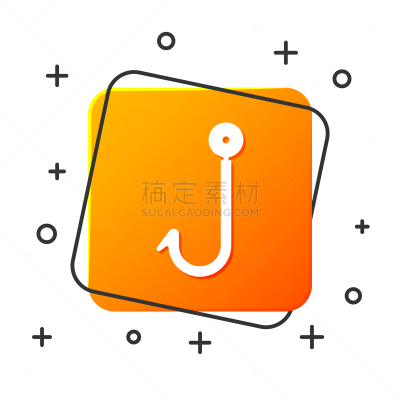 分离着色,白色,鱼钩,图标,商务,钢铁,细毛纤维,设备用品,蜘蛛网,剪影