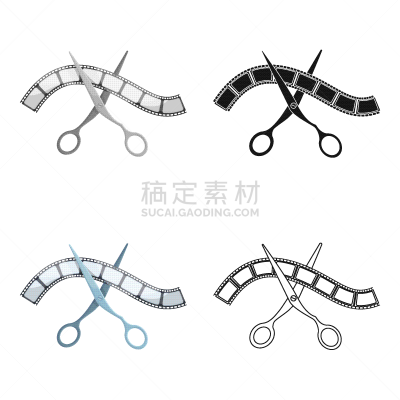 电影工业,建造物,图标,分离着色,乐队,空白的,相机,图像,电影艺术,设计