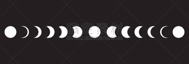 矢量,月亮,绘画插图,黑色背景,图标,球体,有序,脚踏车,比较,奥地利