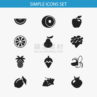 符号,浆果,数字12,素食,精神振作,香料,糖罐,维生素,图像,切片食物