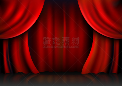 窗帘,舞台,背景聚焦,幕布,管弦乐队,红色,名声,事件,戏剧表演,高雅