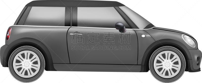 白色,汽车,小的,英文字母B,模型,分离着色,矢量,粉饼,运动,写实