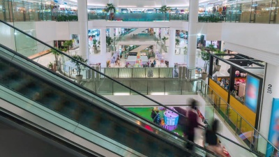 Shopping Mall自动扶梯的延时