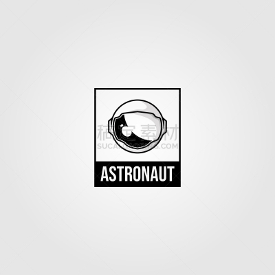 vintage astronaut helmet space travel logo t