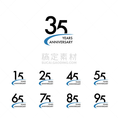 周年纪念,模板,品牌名称,绘画插图,矢量,数字15,商务,数字55,数字25,现代