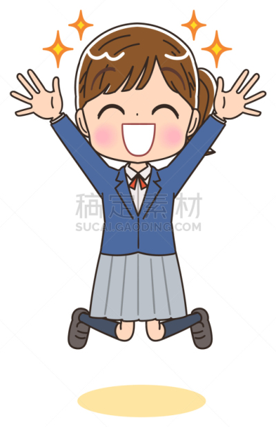 彩色运动茄克,女人,制服,女生,表现积极,高处,青年女人,女高中生,面部表情,儿童