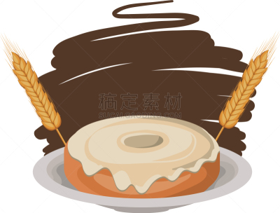 清新,多纳圈,面包店,美味,洞,几何形状,蛋糕,食品,壁纸,油炸