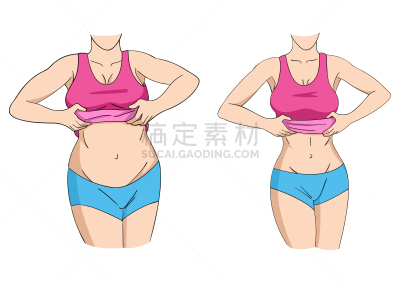 肥胖,人,概念,损失,图像,巨大的,与众不同,女人,锻炼,改变