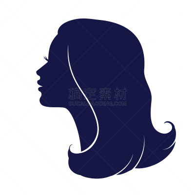 女人,侧面像,女性,动物头,人的脸部,白色,香波,肖像,图像,剪影