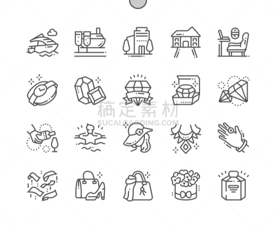 华贵,细的,极简构图,符号,数字30,完美,井,像素化,线条,格子