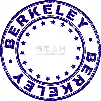 伯克利,海豹,圆形,纹理效果,橡皮章,摇滚乐,单词,文字,图像,设计