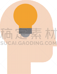 想法,电灯泡,人的头部,活力,创造力,商务,人,效率,概念,想象