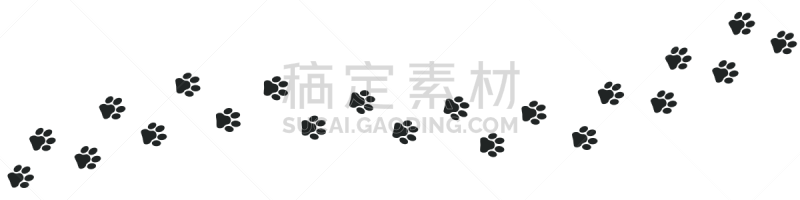 小路,猫,可爱的,脚印,动物主题,健康保健,脉搏图,背景分离,野生动物,狗