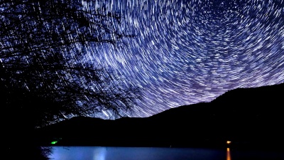 星夜天空时移