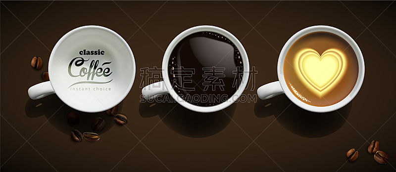 咖啡,白色,市场营销,瓷器,饮料,芳香的,商务,咖啡豆,热饮