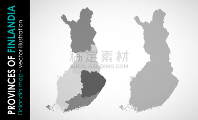 灰色,芬兰,矢量,单色调,库奥皮奥,背景分离,图表,乡村风格,纹理,绘画插图