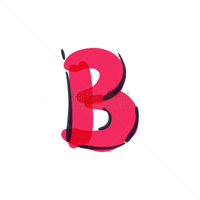 毡尖笔,英文字母b,品牌名称,水彩画颜料,字母,惊骇,肮脏的,色彩鲜艳,涂料,面部表情