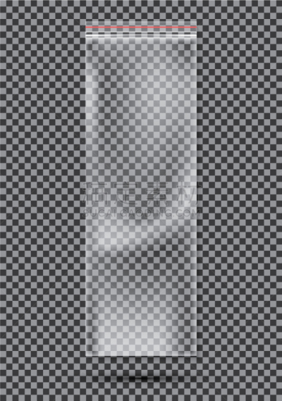 尼龙,聚乙烯,透明,塑胶,模板,充满的,分离着色,白色,包,写实