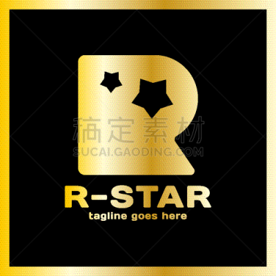 品牌名称,英文字母R,数字2,星形,活力,商务,专业人员,几何形状,信函,简单