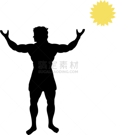 神,阿波罗神庙,神话,远古的,轻的,欧洲,自然美,罗马,传统,剪影