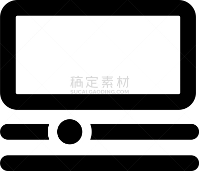 计算机图标,扁平化设计,技术员,轮廓,古老的,传媒,技术,复古,监视