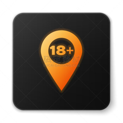 18岁到19岁,图标,指示棒,橙色,成年的,疤,黑色,发光,爱