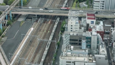 东京交通鸟瞰