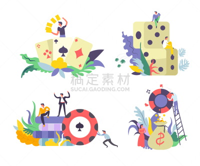 进行中,分离着色,赌场,纸牌,计算机图标,风险,骰子,休闲