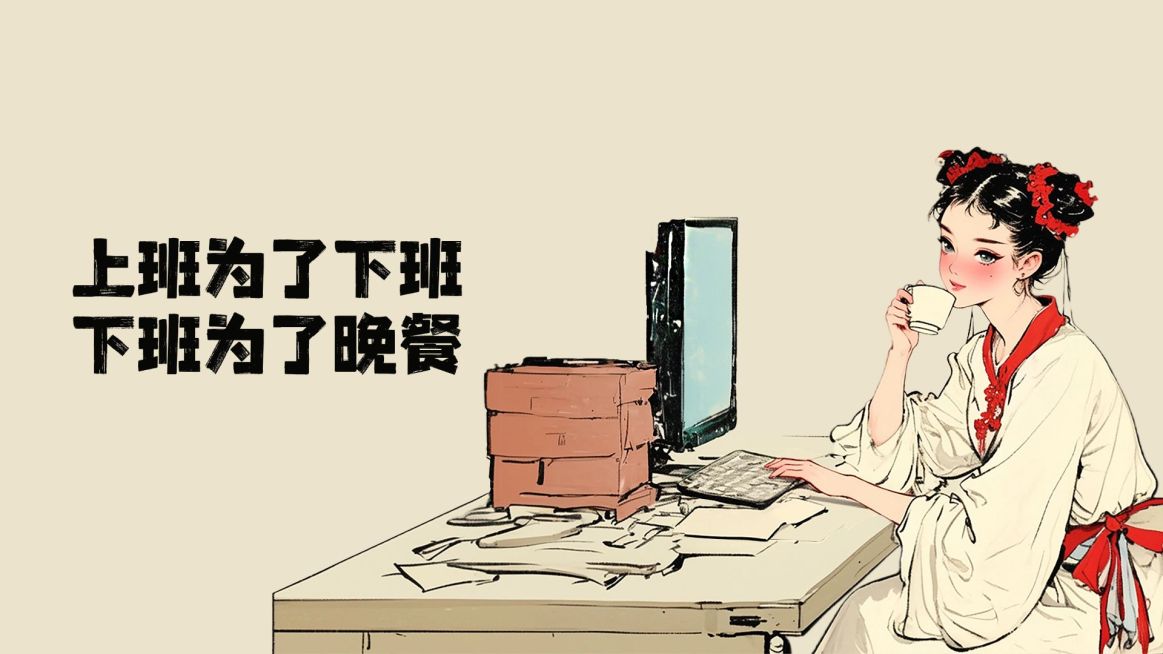 古风人物趣味文案电脑壁纸aigc预览效果