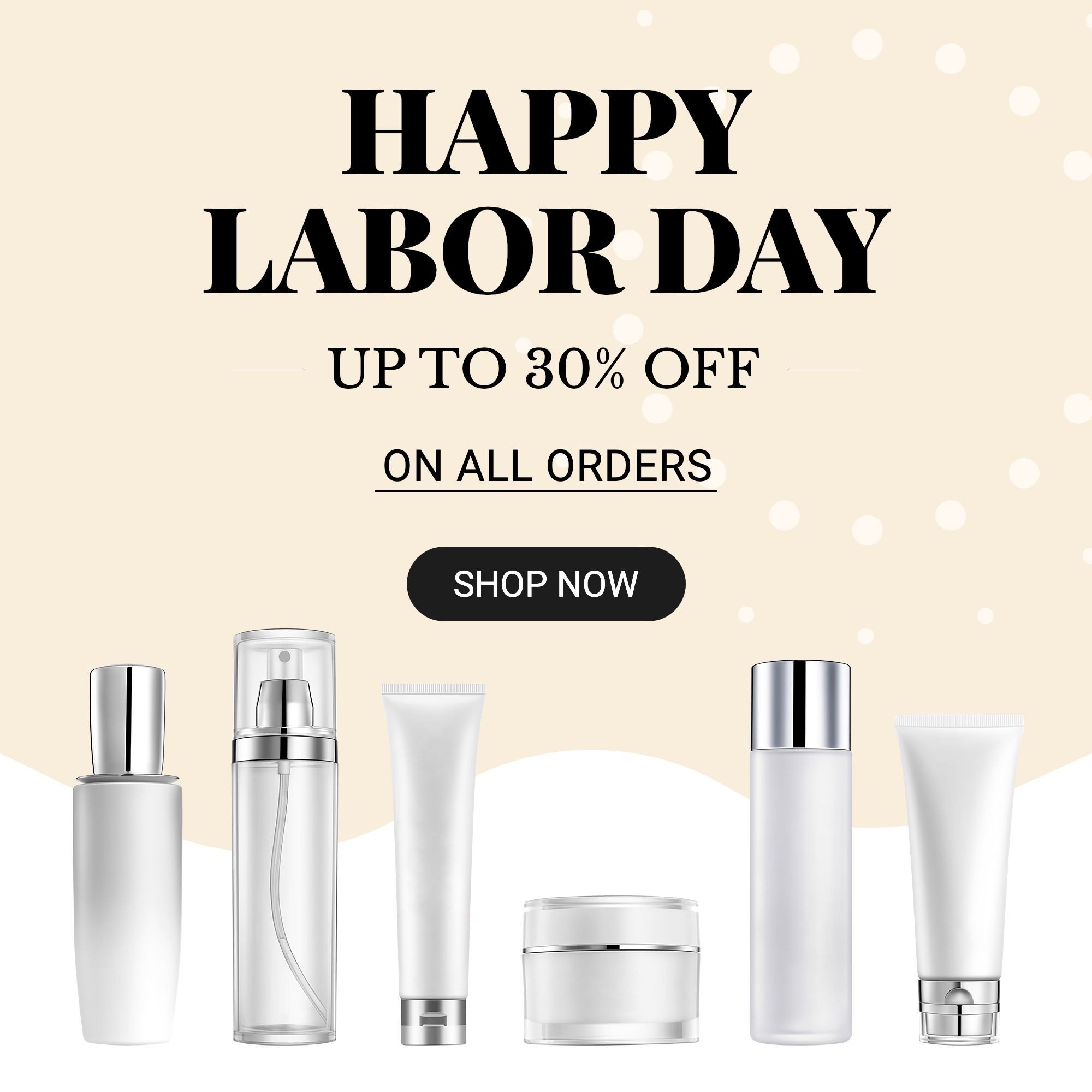 Labor Day Sales Templates insMind Ecommerce Product Image