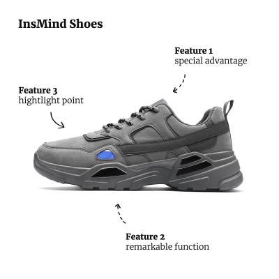 insMind Fashion Shoes Ecommerce Product Image