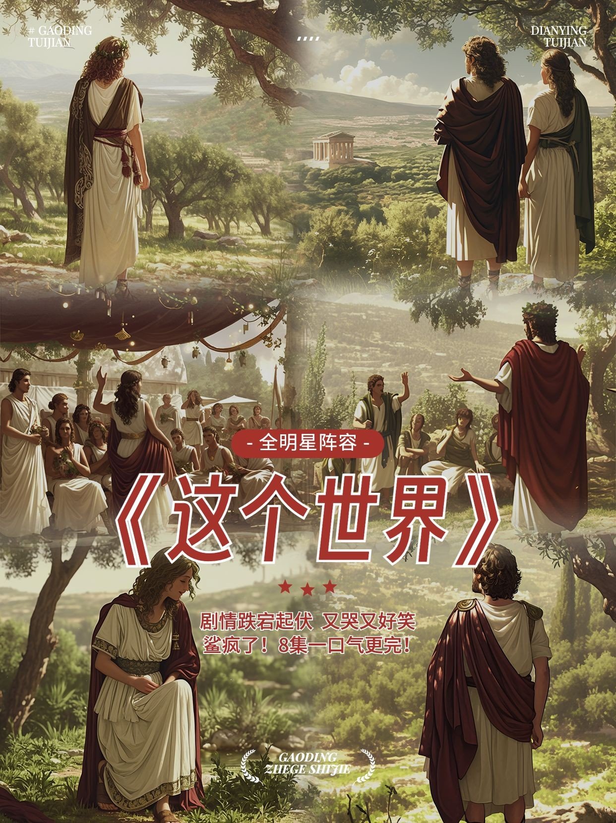 点击进入编辑 影视推荐影音娱乐溶图拼图小红书封面预览效果