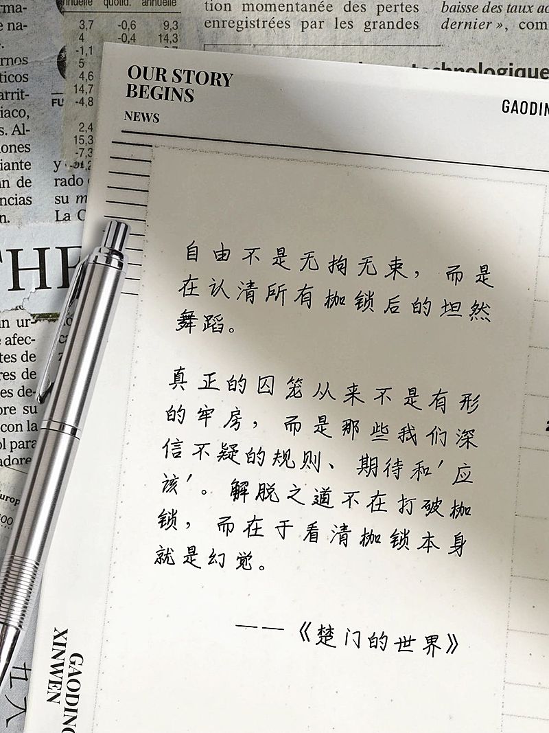 电影金句分享语录书单小红书配图aigc