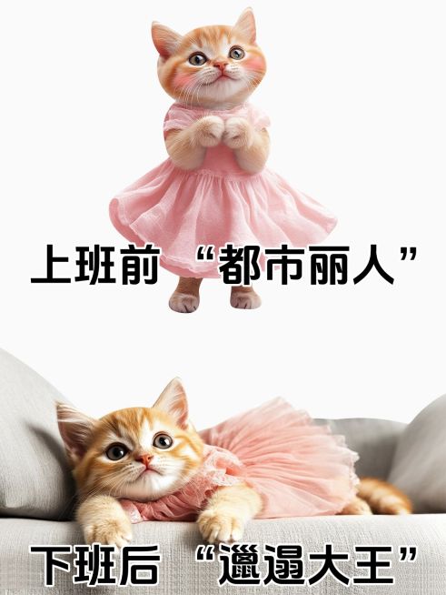 爆款表情包梗图对比小红书封面aigc预览效果