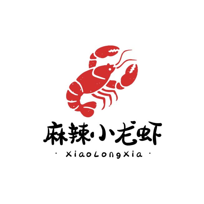 小龙虾LOGO预览效果