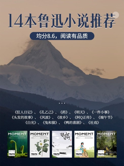 图书书籍推荐读书笔记小红书配图预览效果