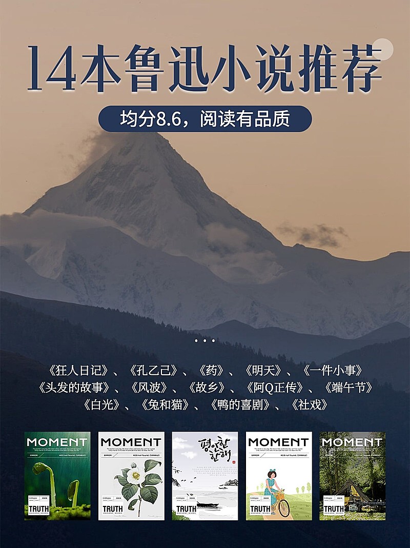 图书书籍推荐读书笔记小红书配图