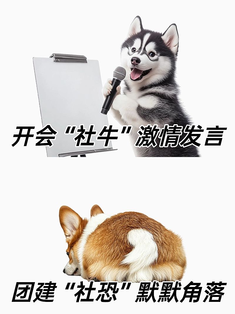 爆款吸睛梗图对比小红书封面aigc