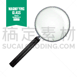 分离着色,放大镜,白色,小型放大镜,金属,塑胶,视力,图像,写实