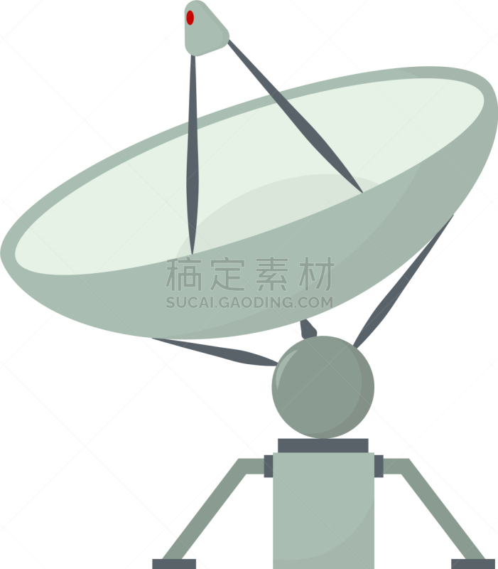 巨大的,白色背景,射电望远镜,抛物线,顺序,易接近性,技术,探险,传播,沟通